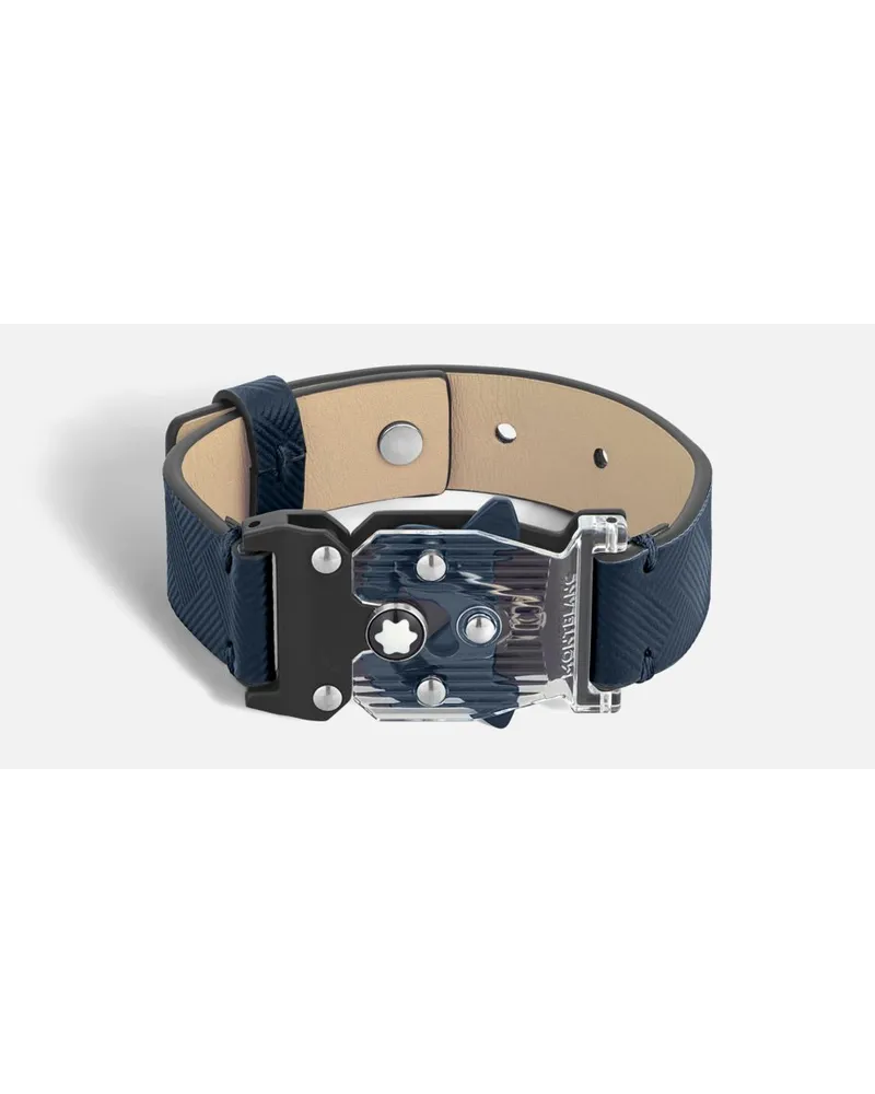 Montblanc Extreme 3.0 Collection Armband Mit M_lock-schließe In Tintenblau 