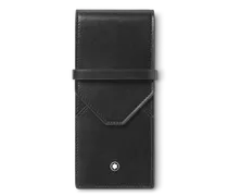 Etui Montblanc Envelope für 3 Schreibgerät - Schwarz - Leder - MB198336 - Schreibgeräteetuis
