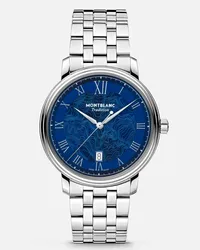 Montblanc Tradition Automatic Date 40 Mm Blau