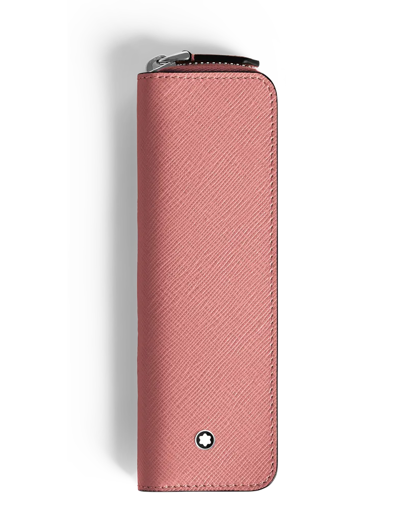 Montblanc Sartorial Etui für 1 Schreibgeräte - Zartes Rot - Leder - MB198884 - Schreibgeräteetuis Zartes