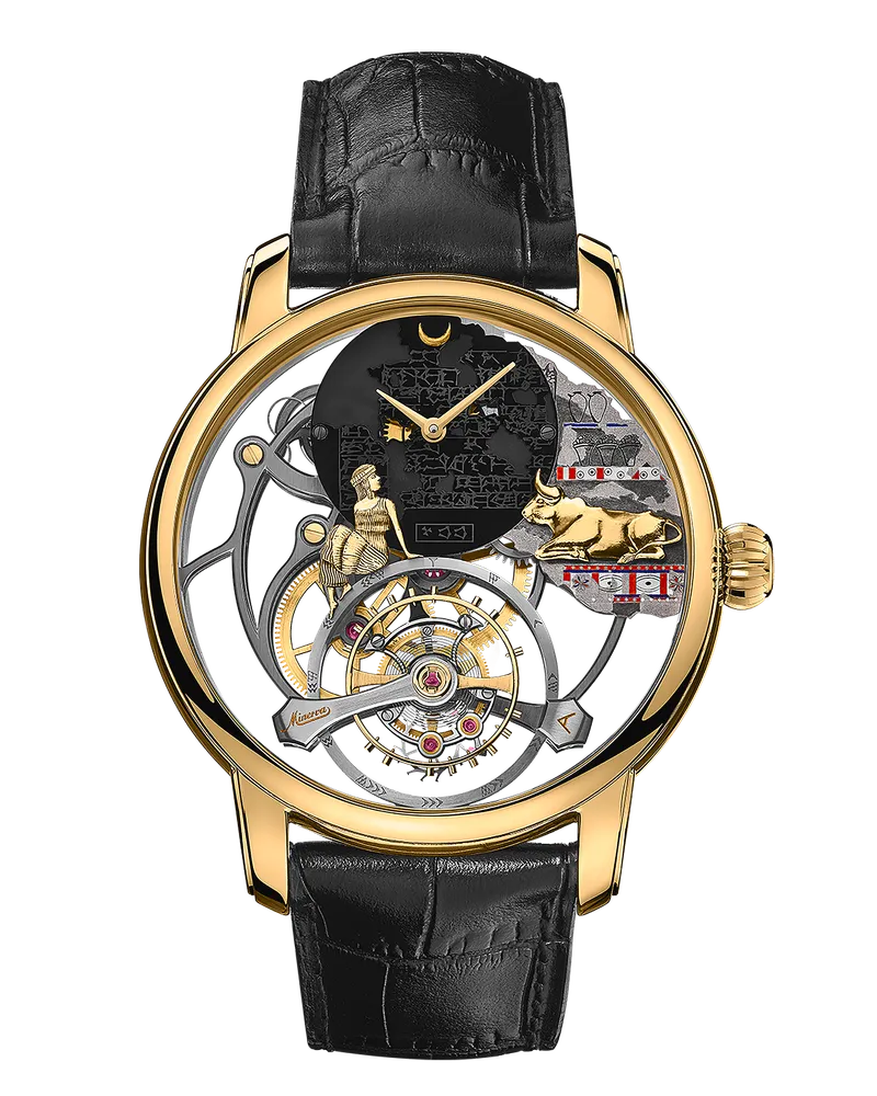 Montblanc Montblanc Star Legacy Exo Tourbillon Skeleton Enheduanna Limited Edition – 10 Exemplare - Gelbgold - MB133616 - Uhr 