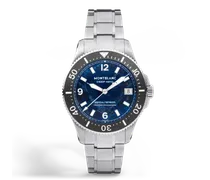 Montblanc Iced Sea 0 Oxygen Deep 4810 - Blau - Titan - MB135634 - Uhr