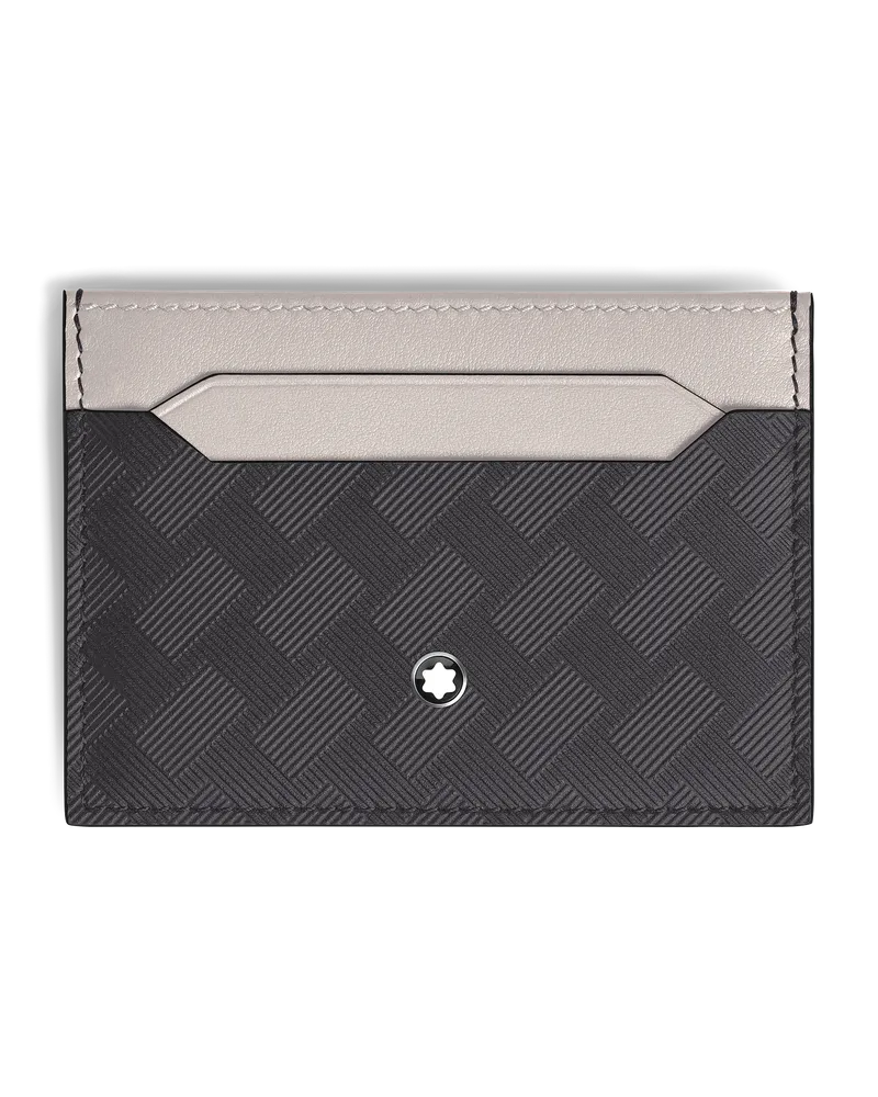 Montblanc Kartenetui 5 cc aus Extreme Leder - Forged Iron/Cold Steel - Leder - MB223197 - Kartenetuis Forged