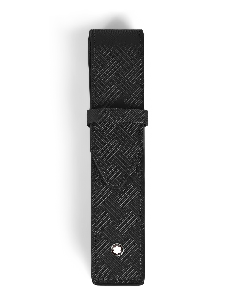 Montblanc Extreme 3.0 Etui für ein Schreibgerät - Schwarz - Leder - MB220008 - Schreibgeräteetuis Schwarz