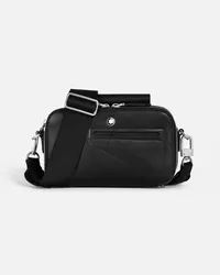 Montblanc Soft Mini-doppeltasche Schwarz