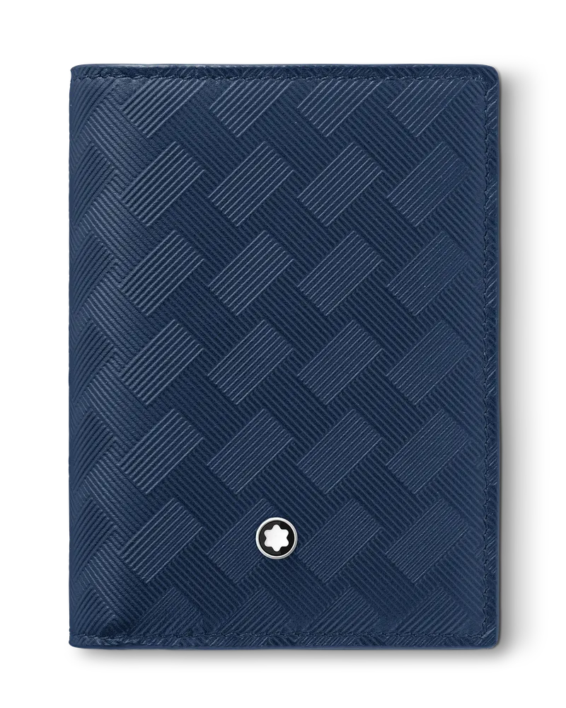 Montblanc Extreme 3.0 Kartenetui 4 cc - Tintenblau - Leder - MB198073 - Kartenetuis Tintenblau