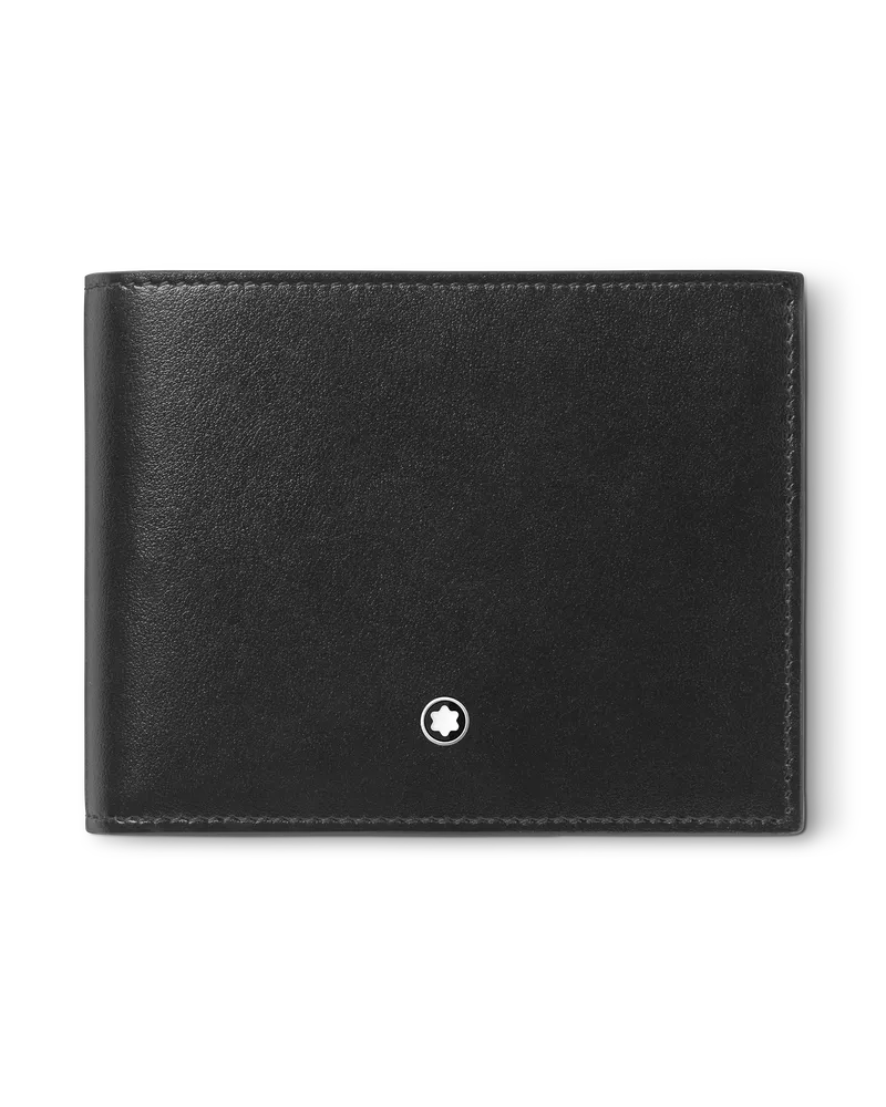 Montblanc Meisterstück Brieftasche 12 cc - Schwarz - Leder - MB198316 - Brieftaschen Schwarz