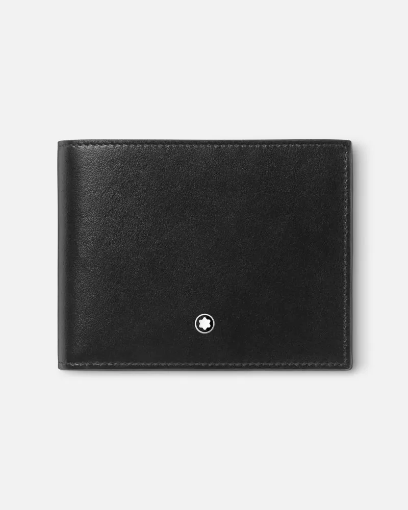 Montblanc Meisterstück Brieftasche 12 Cc - Kreditkartenetuis - Schwarz Schwarz