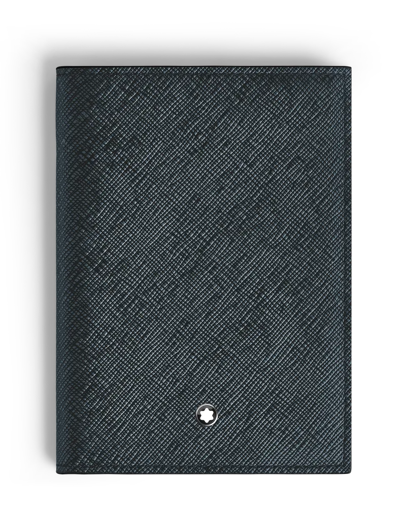 Montblanc Sartorial Passetui - Tweed-Blau - Leder - MB220433 - Passetuis Tweed-blau