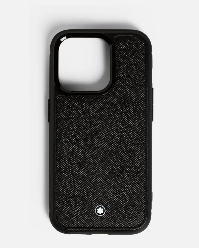 Montblanc Sartorial Hard Phone Case Für Das Apple Iphone 16 Pro - Smartphone Cover - Schwarz Schwarz