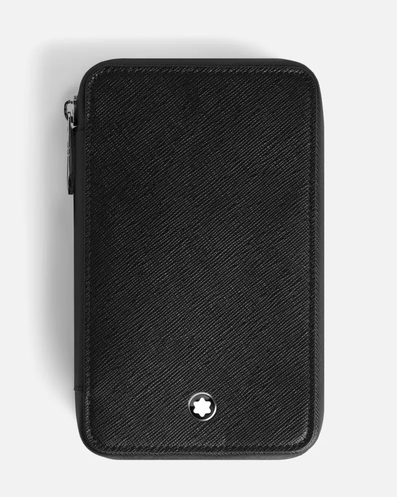 Montblanc Sartorial Etui Für 8 Schreibgeräte Mit Reißverschluss - Stifteetuis - Schwarz Schwarz