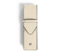 Etui Montblanc Envelope für 2 Schreibgerät - Wolkiges Beige - Leder - MB199334 - Schreibgeräteetuis