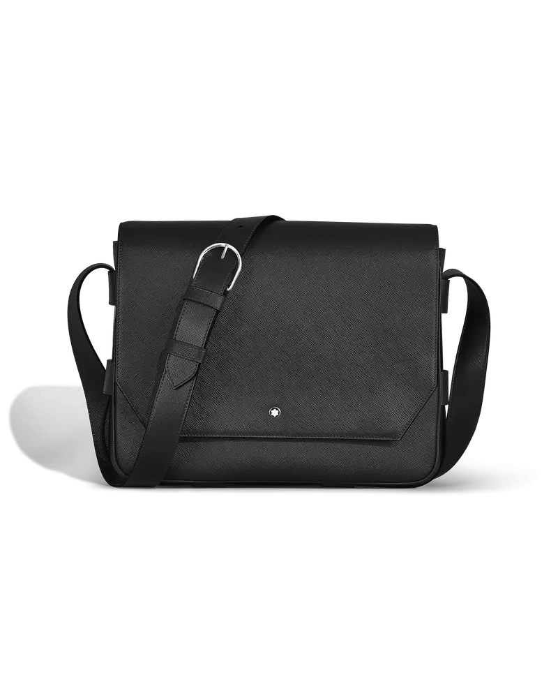 Montblanc Messenger Bag aus Sartorial Leder - Schwarz - Leder - MB221578 - Dokumententaschen Schwarz