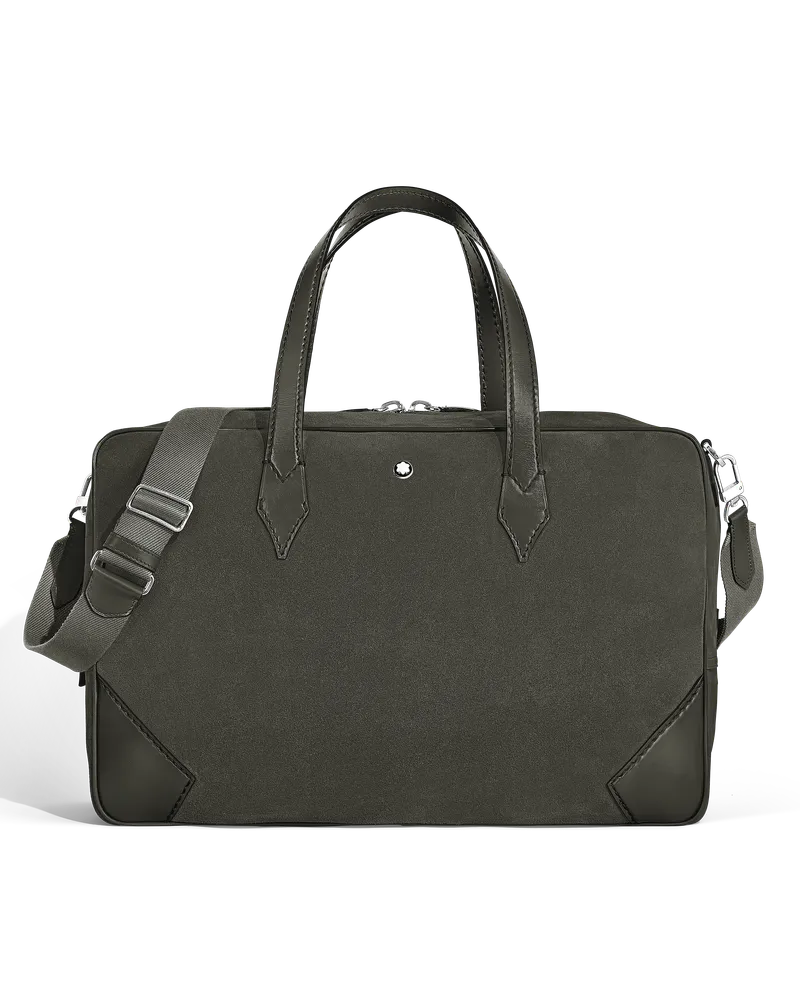 Montblanc Weekender Bag 45 aus Wildleder - Khaki - Leder - MB222273 - Duffle Bags Khaki