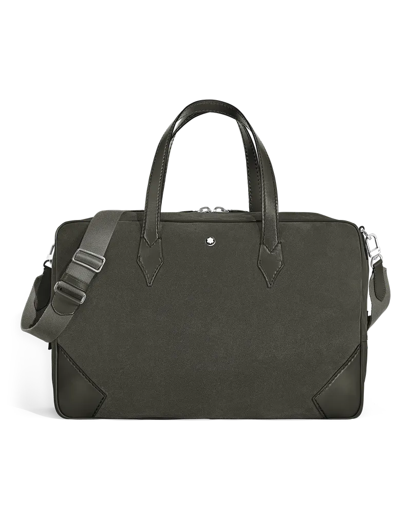 Montblanc Weekender Bag 45 aus Wildleder - Khaki - Leder - MB222273 - Duffle Bags Khaki