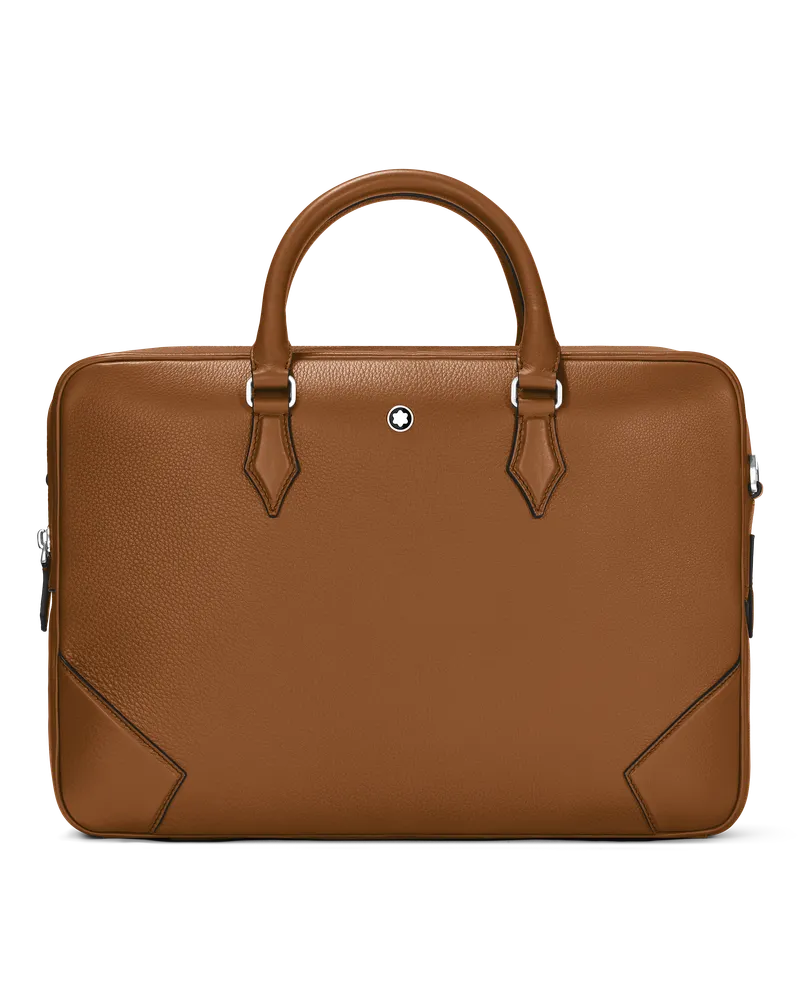 Montblanc Grain Dokumententasche - Karamell - Leder - MB198279 - Dokumententaschen Karamell