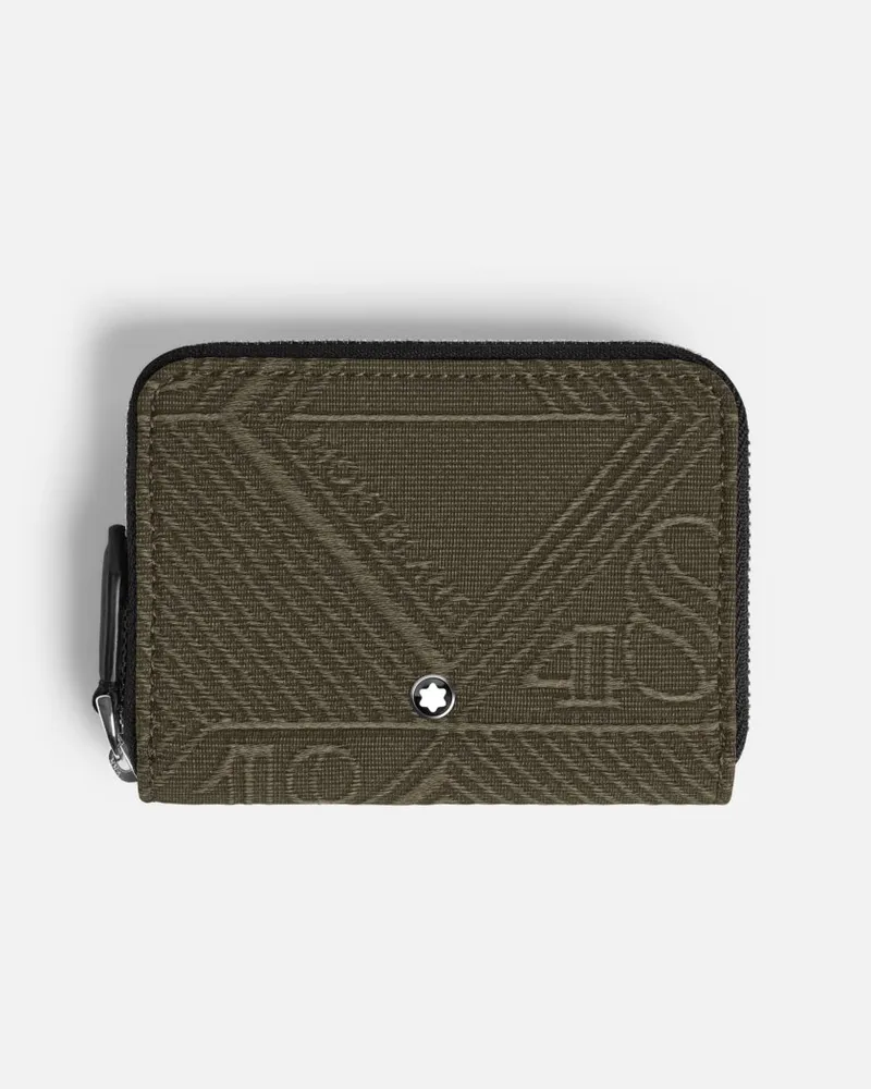 Montblanc Mini-brieftasche 2 Cc Mit Reißverschluss - Kompakte Portemonnaies - Braun Braun