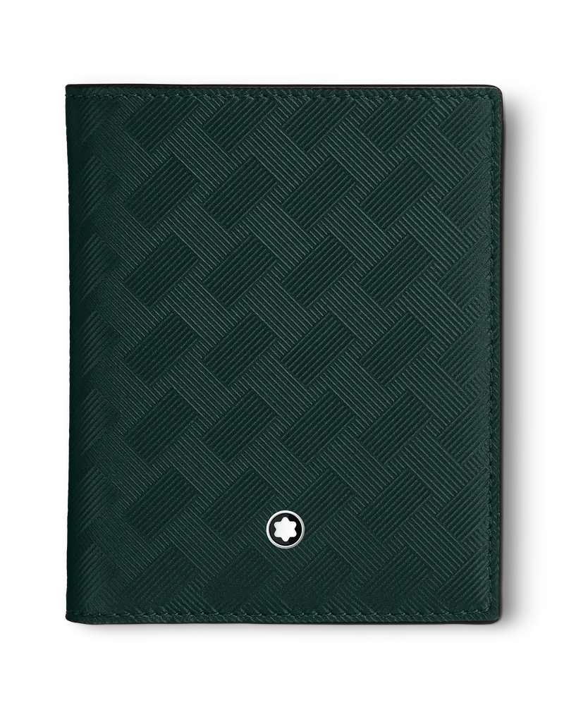 Montblanc Extreme 3.0 kompakte Brieftasche 6 cc - British Green - Leder - MB129986 - Brieftaschen British