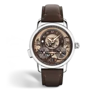 Montblanc Star Legacy Nicolas Rieussec Chronograph Limited Edition - 821 Exemplare - Braun - Stahl - MB136359 - Uhr