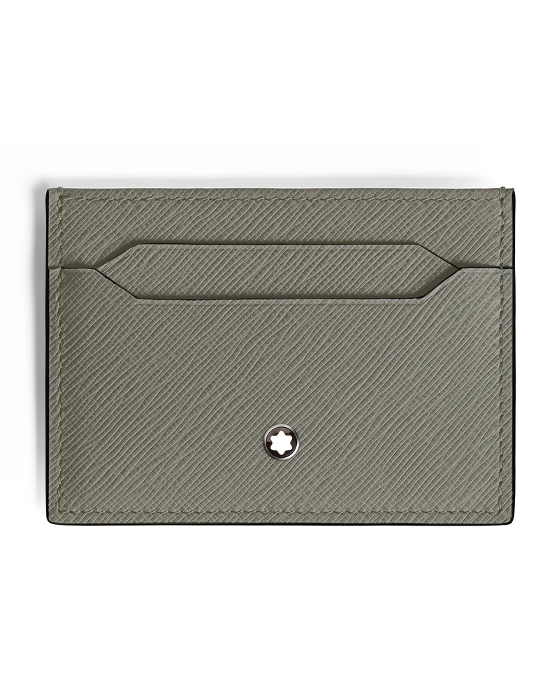 Montblanc Sartorial Kartenetui 5 cc - Mittelgrau - Leder - MB199376 - Kartenetuis Mittelgrau