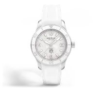 Montblanc Iced Sea Automatic Date 0 Oxygen - Weiß - Stahl - Keramik - MB134025 - Uhr