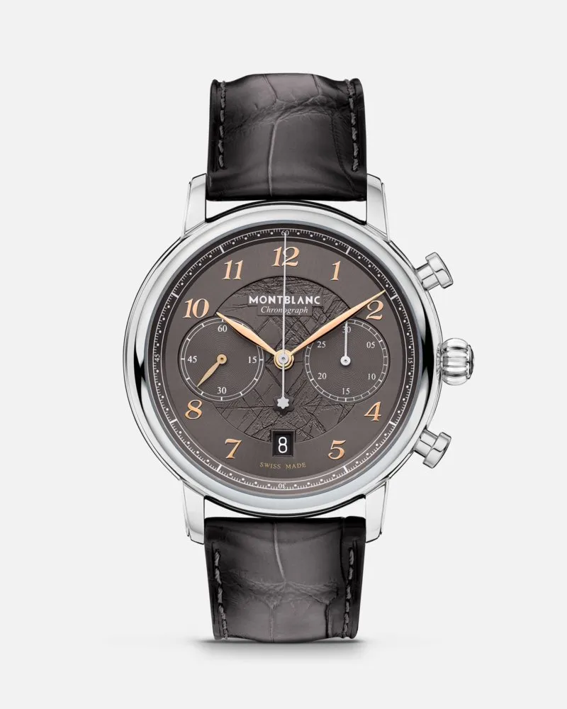 Montblanc Montblanc Star Legacy Chronograph 42mm Limited Edition - 1786 Exemplare - Armbanduhren - Grau Grau
