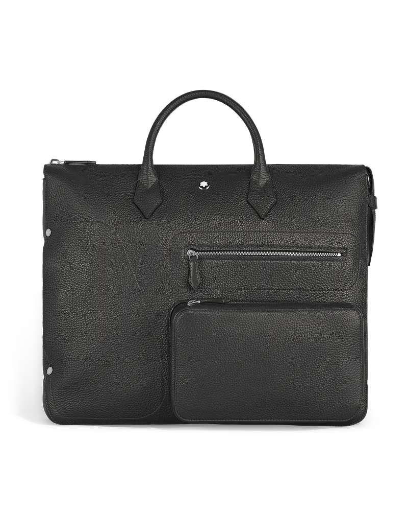 Montblanc Schreibmappe Montblanc Companion Groß - Schwarz - Leder - MB220192 - Tragetaschen Schwarz
