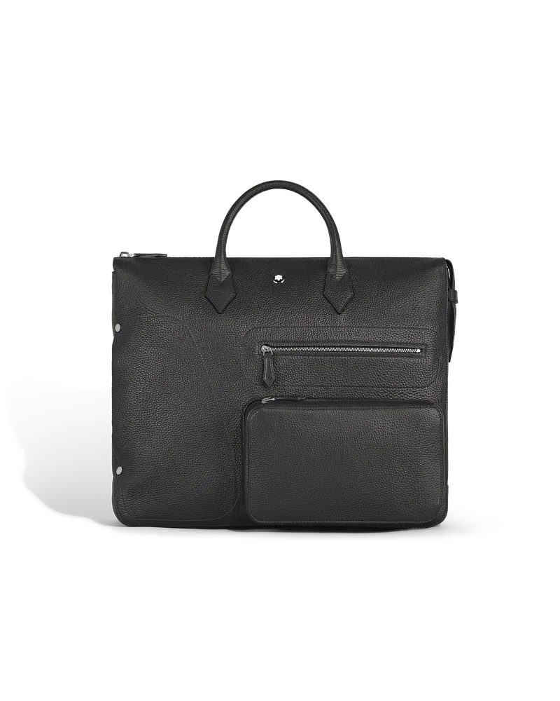 Montblanc 24/7 Bag - Schwarz - Leder - MB220192 - Tragetaschen Schwarz