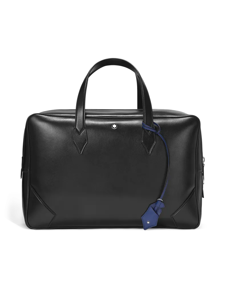 Montblanc Weekender Bag 45 aus Meisterstück Leder - Schwarz - Leder - MB129666 - Duffle Bags Schwarz