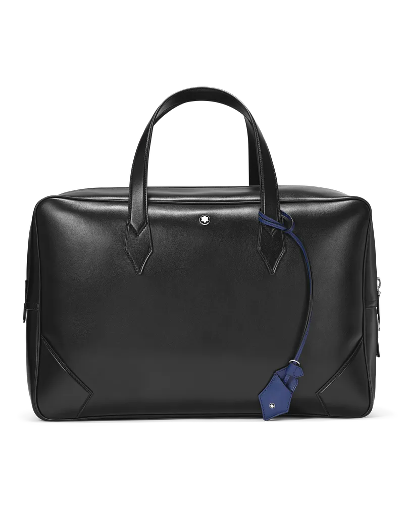 Montblanc Weekender Bag 45 aus Meisterstück Leder - Schwarz - Leder - MB129666 - Duffle Bags Schwarz