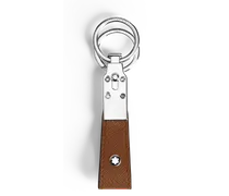 Schlüsselanhänger mit Schlaufe aus Sartorial Leder - Rehbraun - Leder - MB220399 - Schlüsselringe & Schlüsseletuis