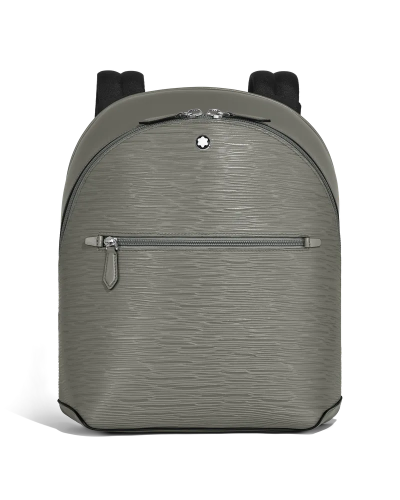 Montblanc 4810 Mini-Rucksack - Mittelgrau - Leder - MB199326 - Rucksäcke Mittelgrau