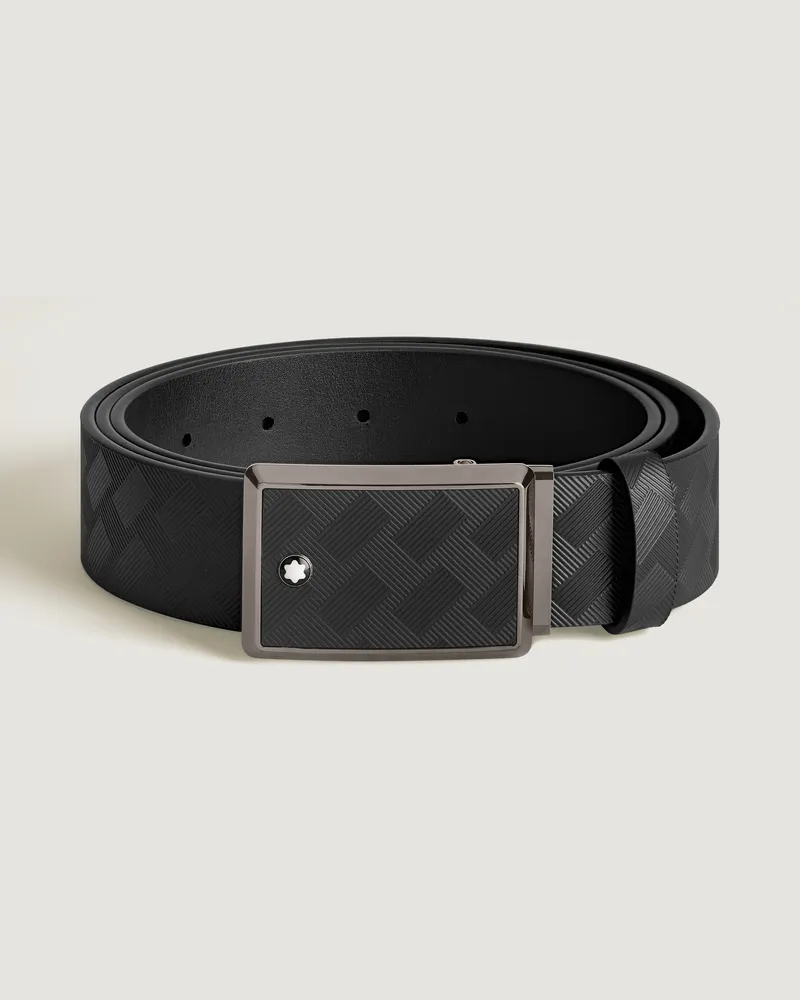 Montblanc Gürtel aus Leder in Schwarz, 35 mm - Schwarz - Leder - MB199106 - Gürtel Schwarz