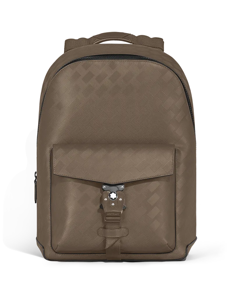 Montblanc Rucksack mit MLOCK 4810 - Haselnussbraun - Leder - MB220246 - Rucksäcke Haselnussbraun