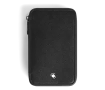 Etui für 8 Schreibgerät mit Reißverschluss aus Sartorial Leder - Schwarz - Leder - MB220374 - Schreibgeräteetuis