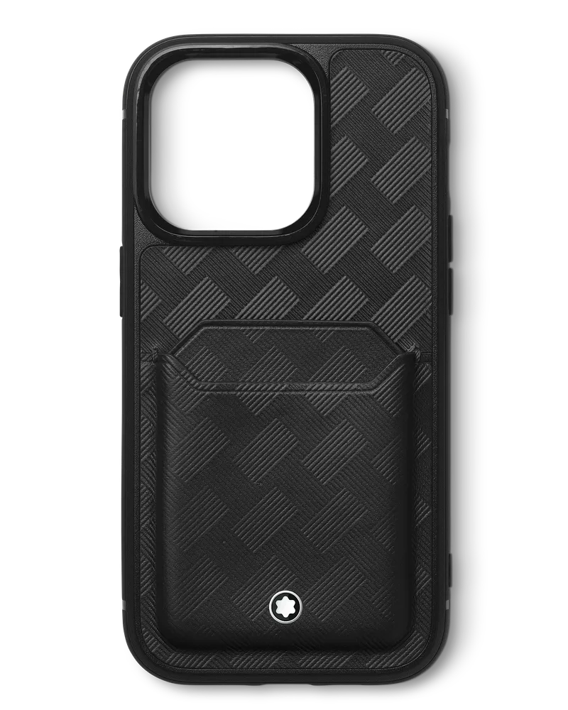 Montblanc Extreme 3.0 Hard Phone Case für das Apple iPhone 15 Pro mit 2 cc - Schwarz - MB198153 - Telefonetuis & Telefonhüllen Schwarz