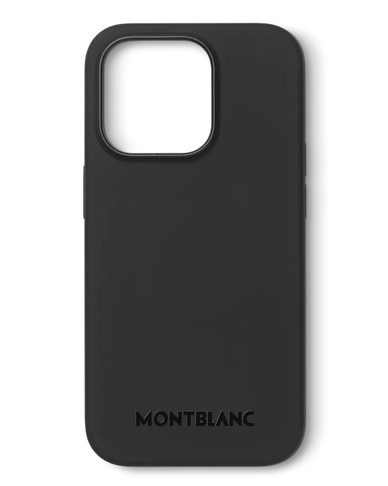 Montblanc Selection Phone Case für das Apple iPhone 15 Pro mit MagSafe - Schwarz - MB198149 - Telefonetuis & Telefonhüllen Schwarz