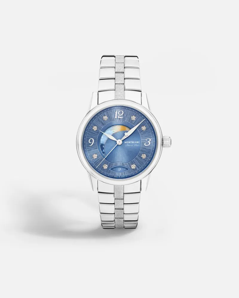 Montblanc Montblanc Bohème Day & Night 34 Mm - Armbanduhren - Blau Blau