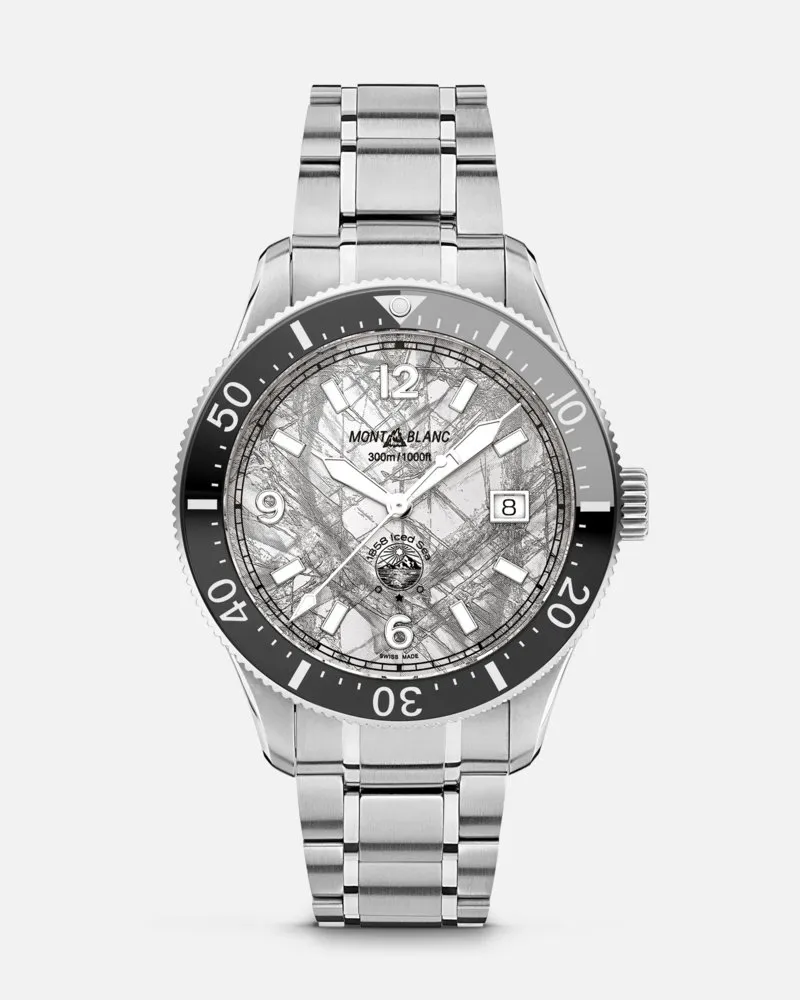 Montblanc Montblanc Iced Sea Automatic Date - Armbanduhren - Grau Grau