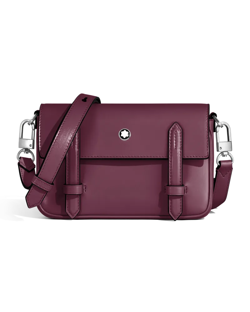 Montblanc Meisterstück Mini Messenger Bag - Cassis - Leder - MB199297 - Messenger Bags Cassis