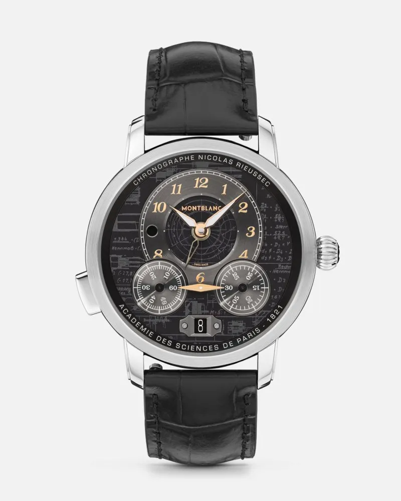 Montblanc Montblanc Star Legacy Nicolas Rieussec Chronograph 43 Mm Meisterstück 100 Years Limited Edition – 500 Exemplare - Armbanduhren - Schwarz Schwarz