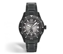 Montblanc Iced Sea Automatic Date 0 Oxygen - Schwarz - Stahl - Keramik - MB137541 - Uhr