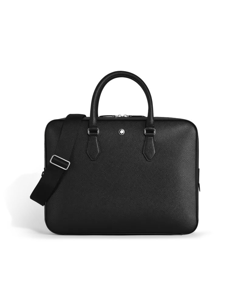 Montblanc Sartorial Dokumententasche mittelgroß - Schwarz - Leder - MB198851 - Dokumententaschen Schwarz