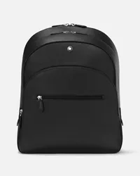 Montblanc Sartorial Rucksack Groß Mit 3 Hauptfächern Schwarz