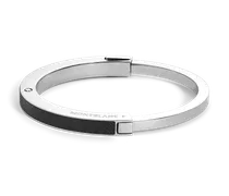 Armreif aus Edelstahl mit Extreme-Muster - Silberfarben - Edelstahl - MB136017 - Armbänder