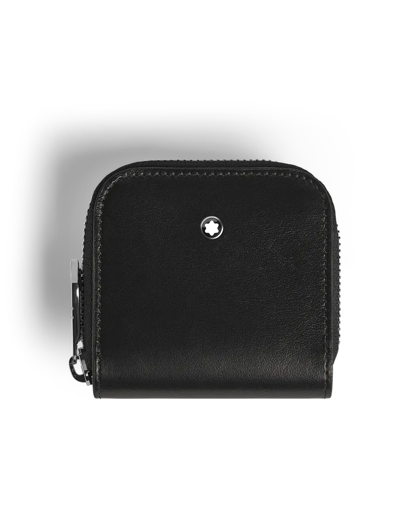 Montblanc Etui für Kopfhörer aus Meisterstück Leder - Schwarz - Leder - MB220443 - Telefonetuis & Telefonhüllen Schwarz