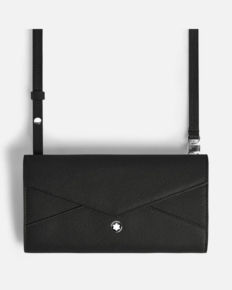 Montblanc Sartorial Tragbare Continental-brieftasche - Portemonnaies - Schwarz Schwarz