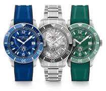 Montblanc Iced Sea Automatic Date Limited Edition Set - 191 Exemplare - Stahl - Keramik - MB131326 - Set