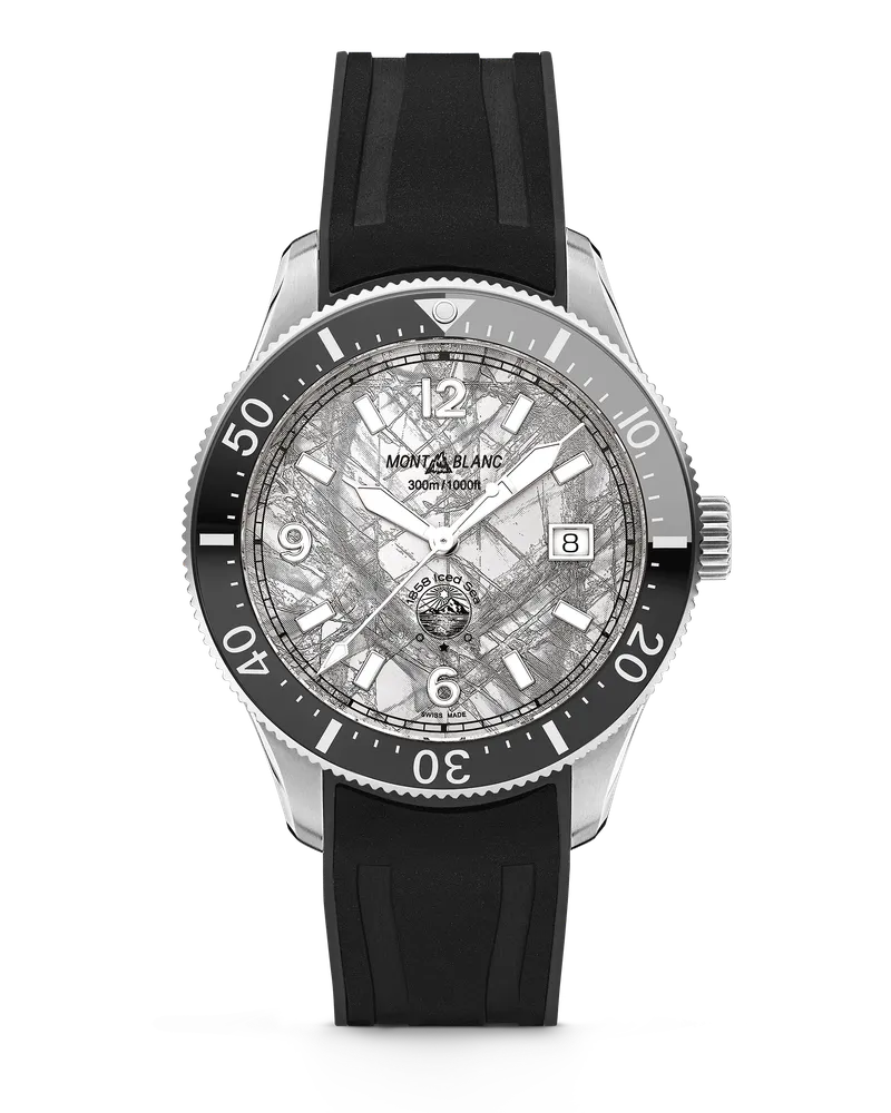 Montblanc Montblanc Iced Sea Automatic Date - Grau - Stahl - Keramik - MB133628 - Uhr Grau