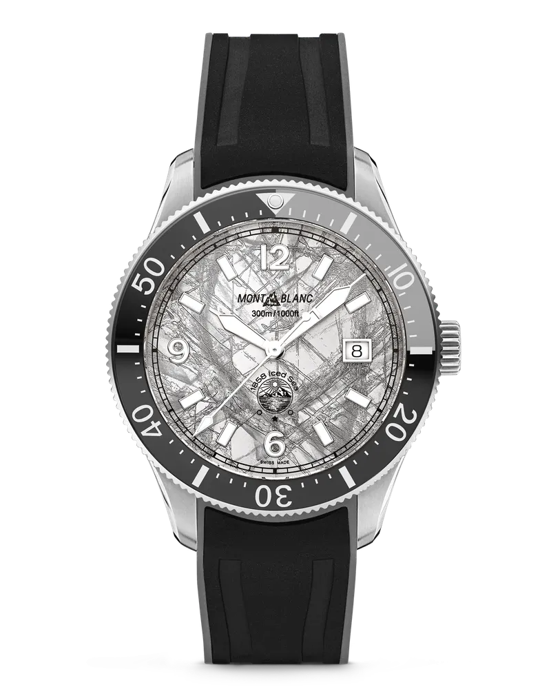Montblanc Montblanc Iced Sea Automatic Date - Grau - Stahl - Keramik - MB130807 - Uhr Grau